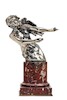Thumbnail of Georges COLIN (1876- 1917) The Mermaid H 16,55 cm, with base 27,5 cm. image 1