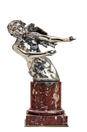 Georges COLIN (1876- 1917) The Mermaid H 16,55 cm, with base 27,5 cm. image 1