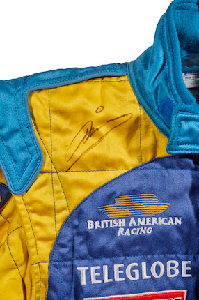 Mika Salo Racing Suit 76 x 94 cm image 2