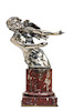 Thumbnail of Georges COLIN (1876- 1917) The Mermaid H 16,55 cm, with base 27,5 cm. image 3