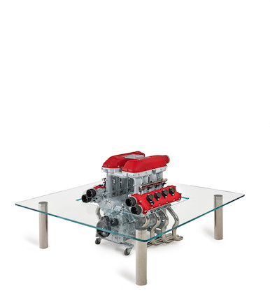 Table/Engine - Ferrari 360 140 x 140 cm image 6