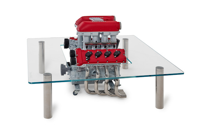 Table/Engine - Ferrari 360 140 x 140 cm image 2