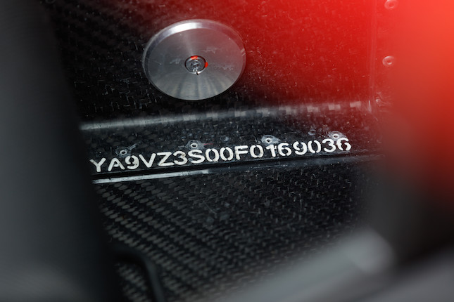 2016 Zagato Mostro Coupé  Chassis no. YA9VZ3S00F0169036 image 16