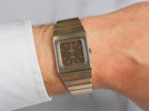 Thumbnail of Omega. Montre bracelet en plaqué or et acier mouvement automatique Omega. A gold plated and stainless steel automatic bracelet watch   Constellation, Ref 555.0012, Circa 1973 image 2