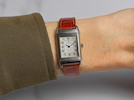 Thumbnail of Jaeger-LeCoultre. Montre bracelet de dame en acier rectangulaire réversible mouvement quartz Jaeger-LeCoultre. A lady's stainless steel quartz reversible rectangular wristwatch   Reverso, Ref 260.8.08, Circa 2000 image 2