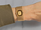 Thumbnail of Patek Philippe. Montre bracelet en or jaune 18K (750) cadran sigma mouvement mécanique Patek Philippe. An 18K gold manual wind bracelet watch with sigma dial  Ref 4622/2, Circa 1980 image 2