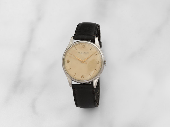 International Watch Co. Montre bracelet en acier mouvement mécanique International Watch Co. A stainless steel manual wind wristwatch  Circa 1950 image 1