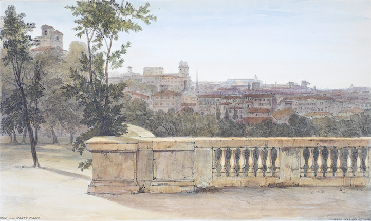 LEAR (EDWARD) Views in Rome and its Environs; Drawn from Nature and on Stone, T. M'Lean, 1841 image 1