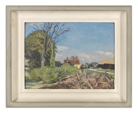 John Aldridge (British, 1905-1983) Cornish Hall, Suffolk (Painted in July 1952) image 3