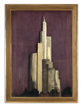 Fred Uhlman (British, 1901-1985) The Skyscraper image 3