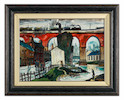 Thumbnail of William Ralph Turner (British, 1920-2013) Stockport Bridge image 3
