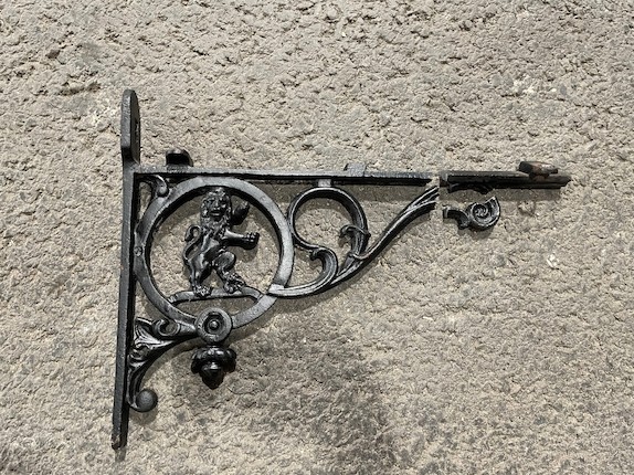A Peugeot Freres cast metal sign,  (3) image 2