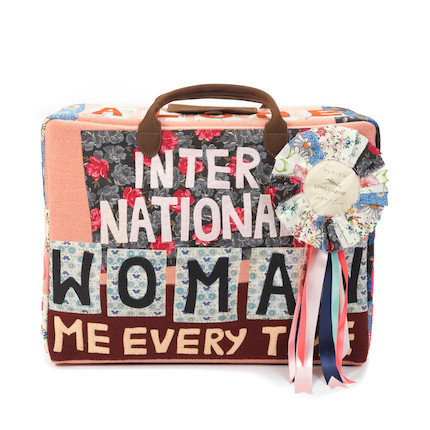 Tracey Emin (born 1963) and Longchamp International Woman Suitcase, limited edition 2004 image 1