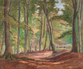 Thumbnail of Ethelbert White (British, 1891-1972) Forest with Deer image 1