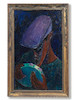 Thumbnail of Yusuf Adebayo Cameron Grillo (Nigerian, 1934-2021) Blind Minstrel (framed) image 5