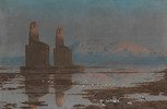 Thumbnail of Jean-Léon Gérôme (French, 1824-1904) The Nile in Flood, Thebes image 1