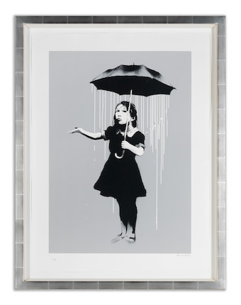 Banksy (born 1974) Nola (White), 2008 (Published by Pictures on Walls, London, with their blindstamp) image 3