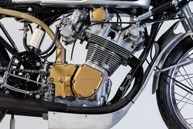 The ex-Jim Redman MBE, works,  1963 Honda 247cc CR72 Racing Motorcycle Frame no. CR72-310138 Engine no. CR72-310191 image 7