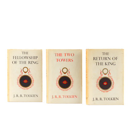 TOLKIEN (J.R.R.) The Lord of the Rings The Fellowship of the Ring; The Two Towers; The Return of the King, 3 vol., FIRST EDITION, FIRST IMPRESSIONS, George Allen & Unwin, 1954-1955 image 1