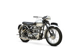 Thumbnail of Rare, one-year-only model with factory Racing Kit installed,  1953  Triumph 498cc T100C Frame no. 39846 Engine no. T100C39846 image 2