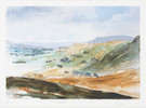 Thumbnail of HM King Charles III (British, born 1948) Wensleydale from Moorcock; Wensleydale Two lithographs in colours, 1990-92, on wove paper, each signed with the initials, titled, dated and numbered 115/295 in pencil (there were also 25 artist's proofs for each), printed by Curwen Prints Ltd., Chilford, published by Anna Hunter and Guy Thompson, London, with their and the artist's blindstamps, with margins, framed; each accompanied by their justification pages signed by the publishers, housed within the blue linen-covered portfolios; together with a copy of the book 'Travels With The Prince', 1998, edition 56/100Image 265 x 385mm (10 1/2 x 15 1/4in)(and smaller)(5) image 8