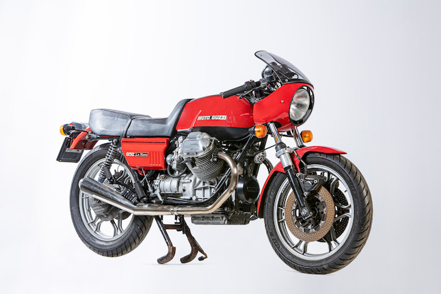 1980 Moto Guzzi 850cc Le Mans MkII Frame no. VE*19990* Engine no. VE*107452* (See text) image 7