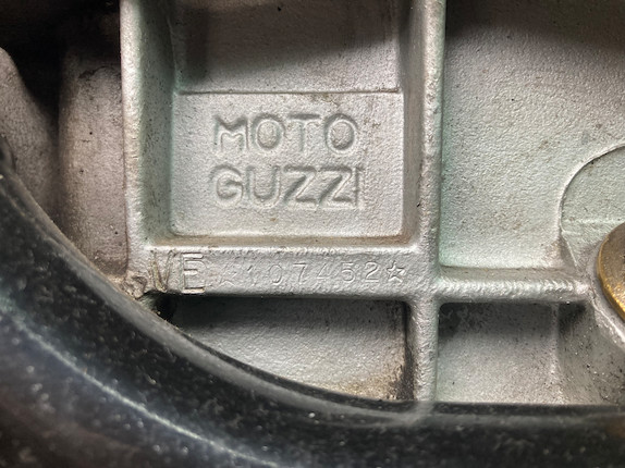 1980 Moto Guzzi 850cc Le Mans MkII Frame no. VE*19990* Engine no. VE*107452* (See text) image 5