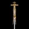 Thumbnail of The Bedchamber Sword of Tipu Sultan (reg. 1782-1799), a fine gold-koftgari-hilted steel sword (sukhela) India,  18th Century image 8
