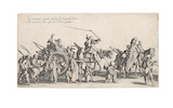 Thumbnail of Jacques CallotLes Bohemiens (L. 374-377)The set of four etchings, first state, 1621 along with one plate from Guerre de Beaute (L. 177-182) second state, 1616 image 6