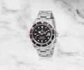 Thumbnail of Rolex. Montre bracelet en acier avec date mouvement automatique Rolex. A stainless steel automatic calendar bracelet watch   Submariner Date, Ref 16800, Circa 1986 image 1