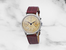 Thumbnail of Rolex. Rare chronographe bracelet en acier mouvement mécanique Rolex. A rare stainless steel manual wind chronograph wristwatch  Ref 2508, Circa 1936 image 1