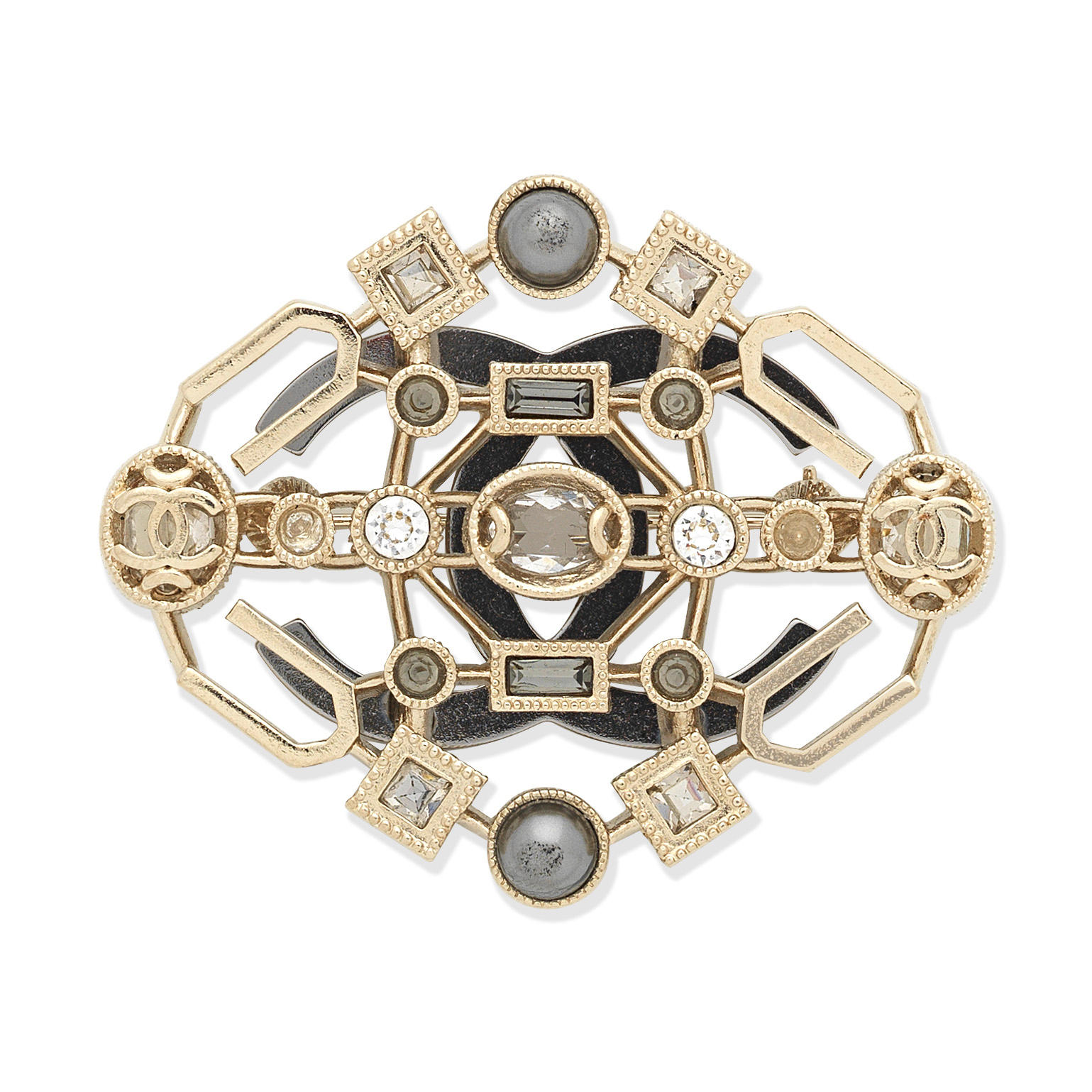 Bonhams : Karl Lagerfeld for Chanel a Champagne Gold and Crystal