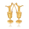 Thumbnail of A pair of Empire gilt bronze ewers attributed to Claude Galle (French, 1759-1815) Circa 1805 (2) image 6