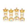 Thumbnail of A set of four Empire ormolu cassolettes or brûle-parfum Early 19th century (4) image 5