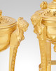 Thumbnail of A set of four Empire ormolu cassolettes or brûle-parfum Early 19th century (4) image 3