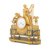 Thumbnail of A fine and impressive early 19th century French ormolu and marble mantel clock Laurent, Paris image 7