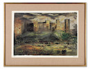Thumbnail of John Piper C.H. (British, 1903-1992) Framlingham Castle	  Screenprint in colours, 1971, on J. Green mould-made paper, signed and numbered 66/70 in pencil (there were also ten artist's proofs), printed by Kelpra Studio, with their ink stamp verso, published by Marlborough Fine Art, London, with full margins, framedImage 484 x 703mm (19 x 27 3/4in)Sheet 600 x 845mm (23 5/8 x 33 1/4in) image 2