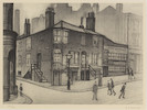Thumbnail of Laurence Stephen Lowry R.A. (British, 1887-1976) Great Ancoats Street Offset lithograph, 1930, on laid paper, signed and numbered 692/850 in pencil, published by Harold Riley, Salford, with their blindstamp, with margins, framedImage 265 x 366mm (10 3/8 x 14 3/8in)Sheet 360 x 481mm (14 1/4 x 19in) image 1