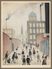Thumbnail of Laurence Stephen Lowry R.A. (British, 1887-1976) Mrs Swindell's Picture Offset lithograph  in colours, on wove paper, signed in pencil, stamp-numbered '00701' in black ink, from the edition of 850, printed by Chorley and  Pickersgill Ltd., Leeds, published by the Adam Collection Ltd., with the Fine Art Trade Guild blindstamp, with margins, framedImage 406 x 304mm (16 x 12in)Sheet 533 x 406mm (21 x 16in) image 1