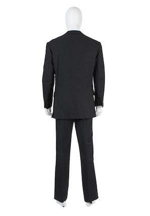 Bonhams : An Angelo Roma grey wool narrow pinstripe three-piece suit ...