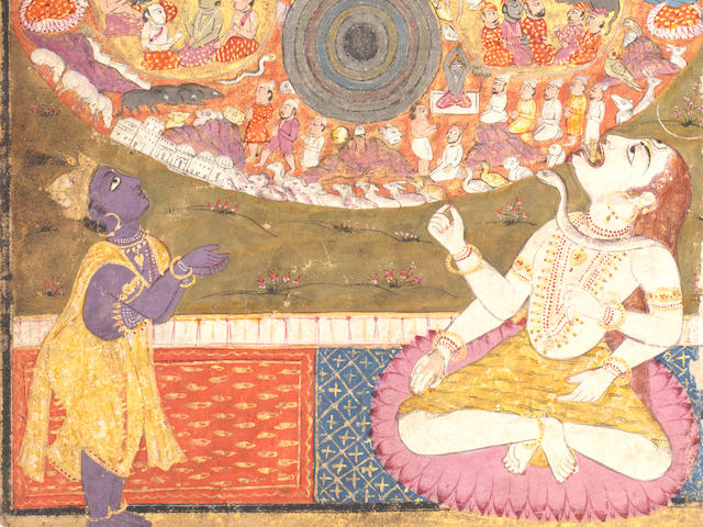 Vishwarupa, the Cosmic Form of Vishnu North India, 19th Century