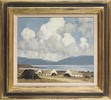Thumbnail of Paul Henry R.H.A. (Irish, 1876-1958) Killary Bay, Connemara 35.7 x 40.6 cm. (14 x 16 in.) (Painted 1927-35) image 2