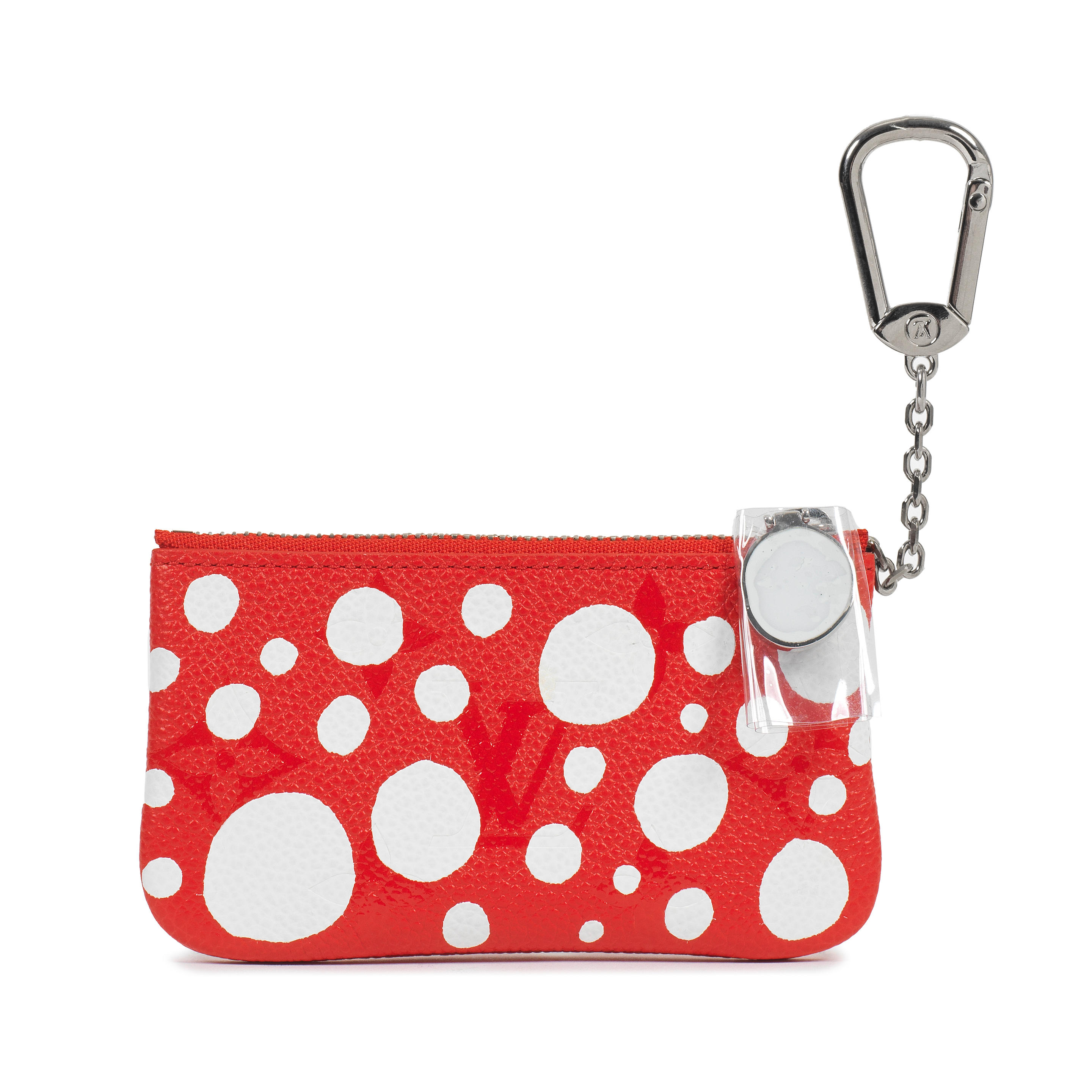 Bonhams : Louis Vuitton x Yayoi Kusama A Red Polka Dot Key Pouch, 2023  (includes dust bag and box)