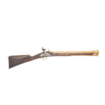 Bonhams : A Brass-Barrelled Flintlock Blunderbuss Of Service Type