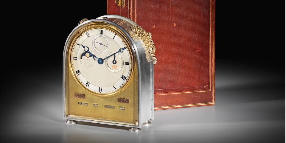 Bonhams : Exceptional Breguet Clock Commissioned by Ettore Bugatti is ...