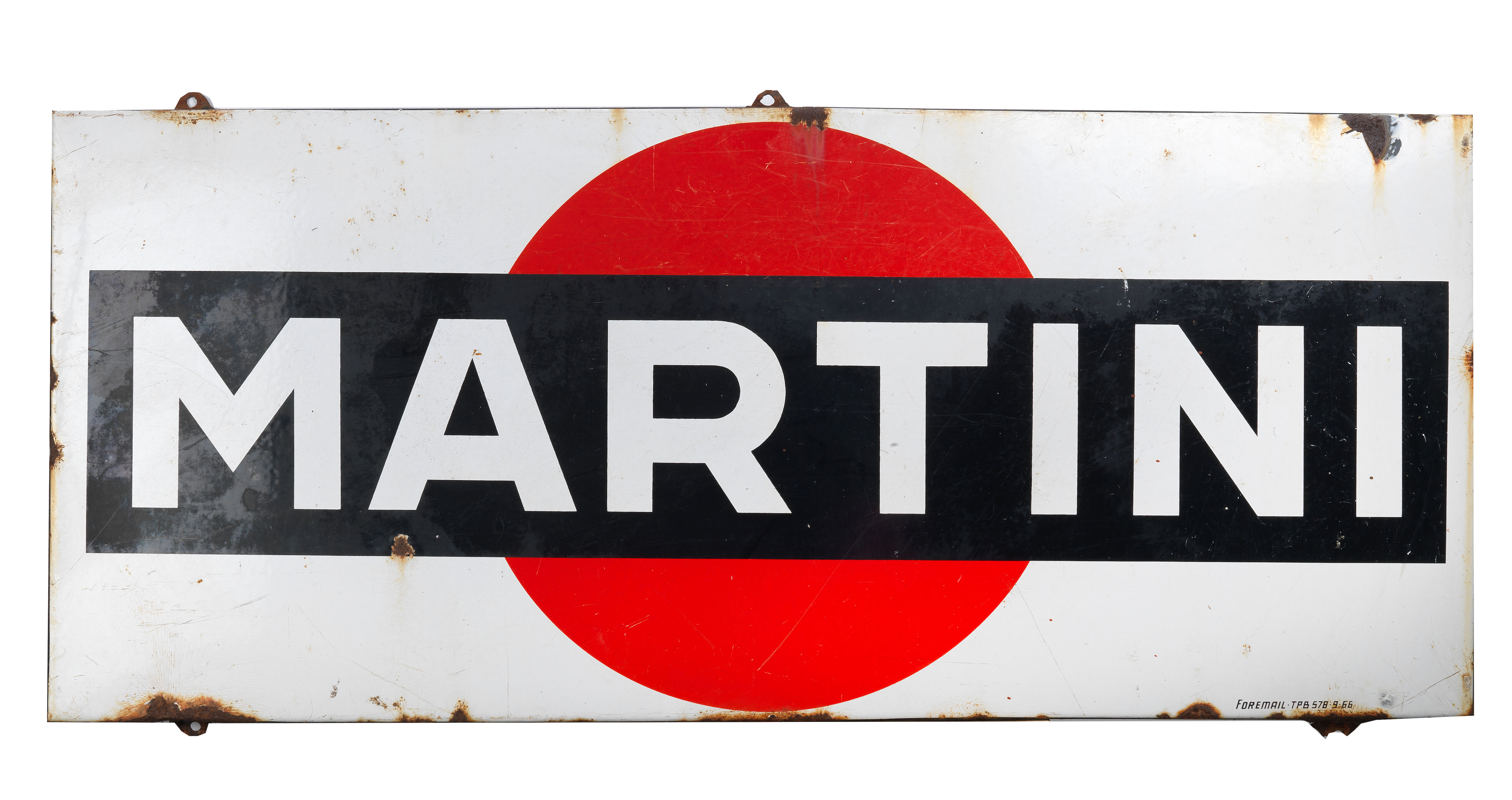 Marti Sign Bonhams Cars : A Martini enamel sign,