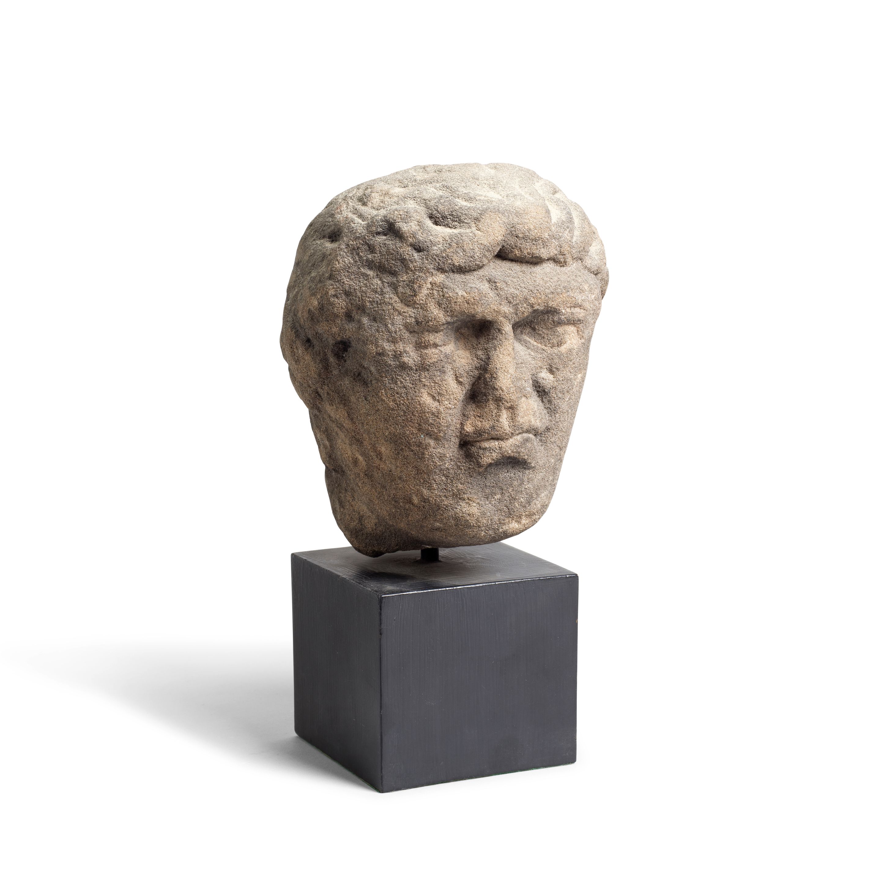 A Celtic sandstone head