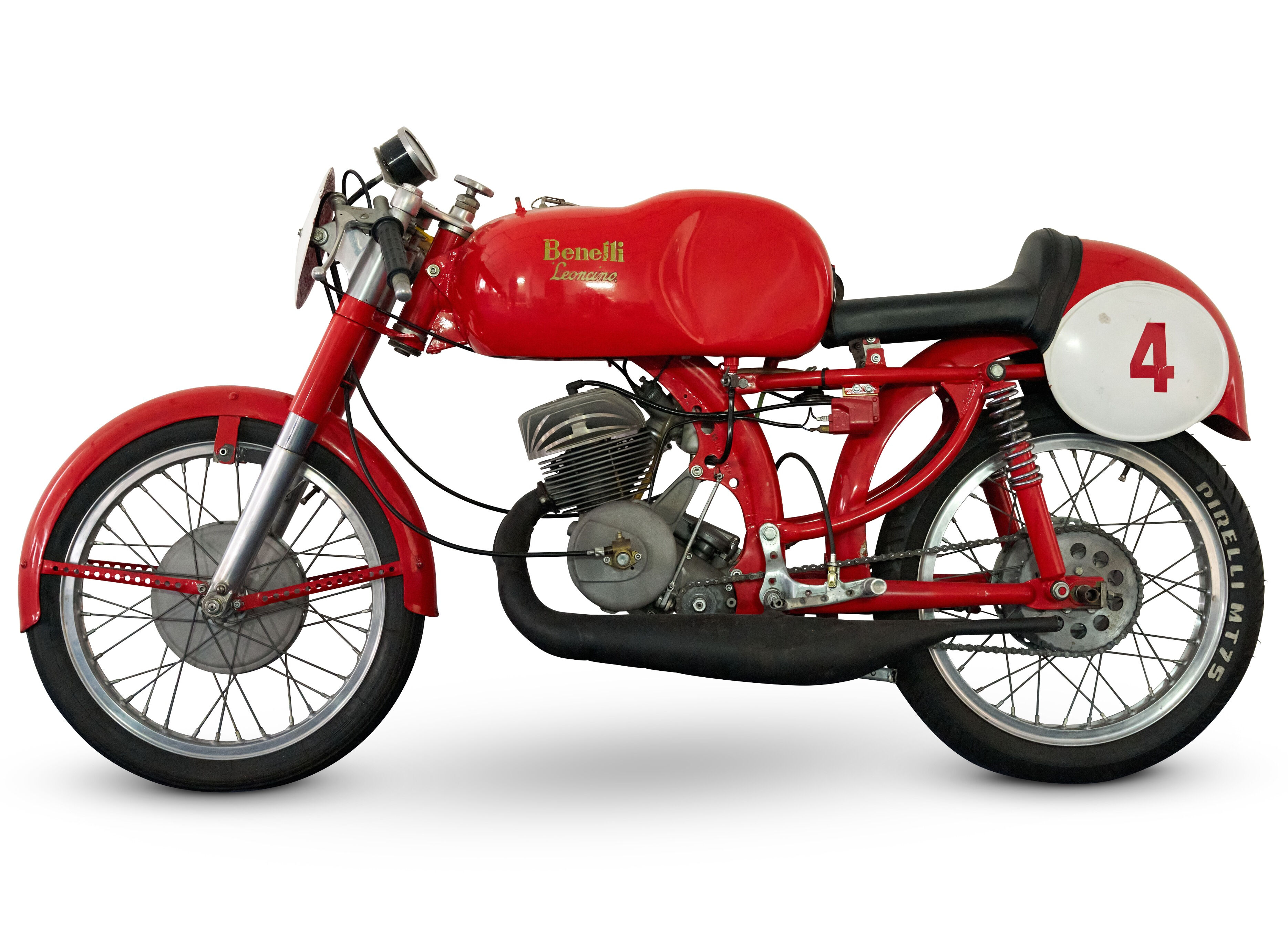 LEOVINCE TT Scarico Sportivo Omologato Per Benelli 50ccm 2T (Quattro Novex, Modena, Imola RS, SS) - Con Accessori