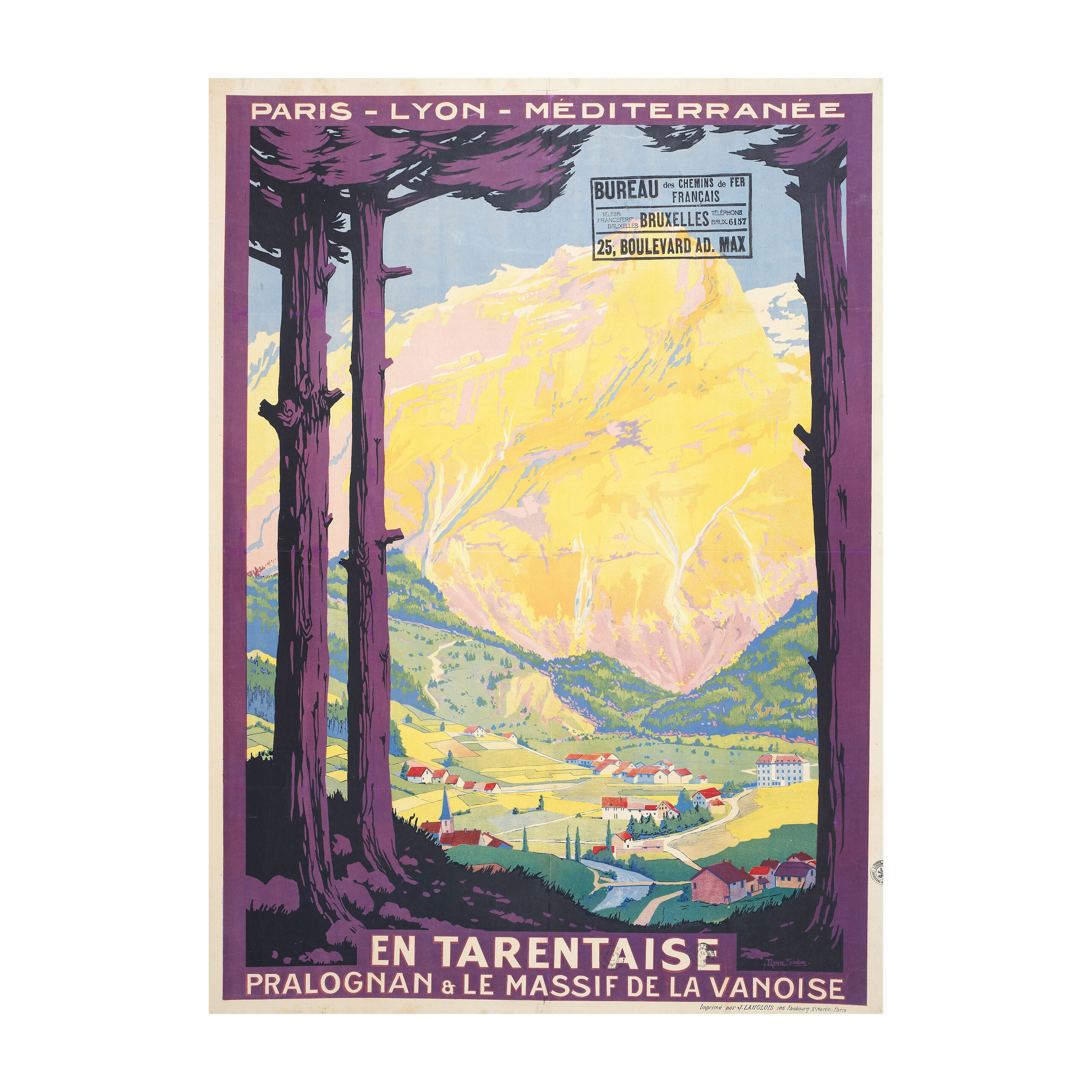 EN TARENTAISE, P.L.M.