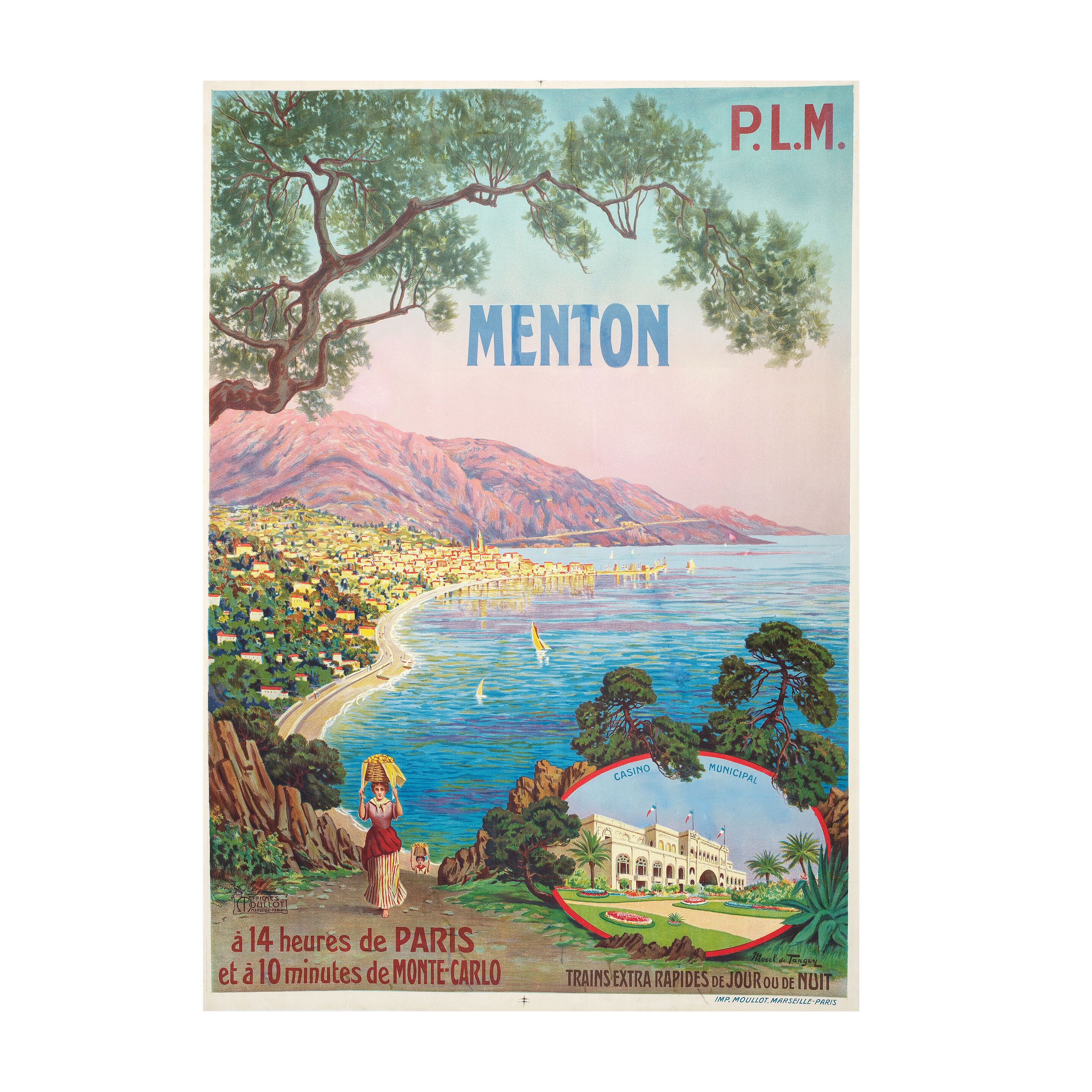 MENTON. P.L.M.